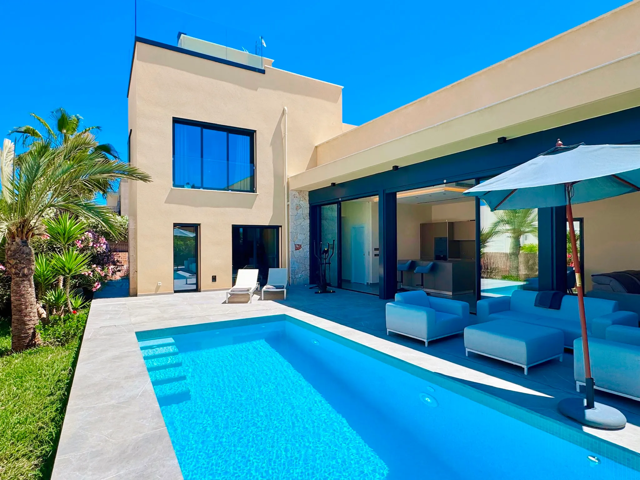 Affitto stagionale: Moderna casa indipendente con due piscine-14