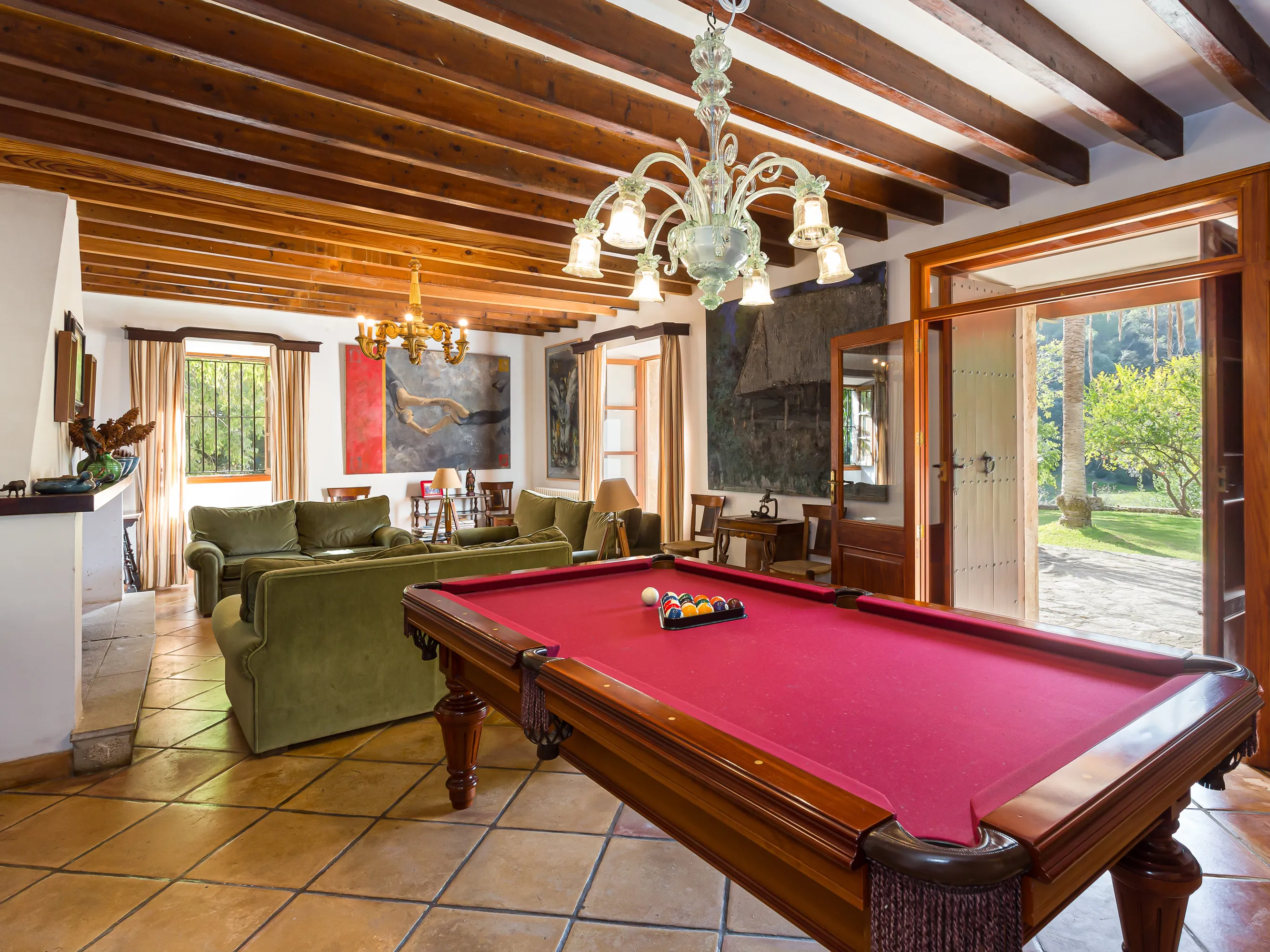 Herregård på landet i Establiments-7