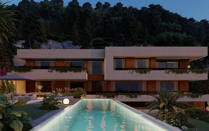 Solar edificable con vistas al mar en Son Vida