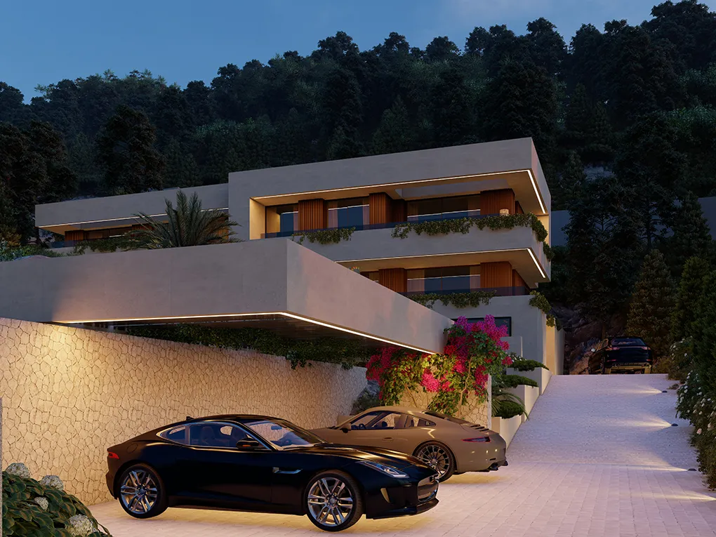 Działka budowlana z widokiem na morze w Son Vida, Palma de Mallorca-6