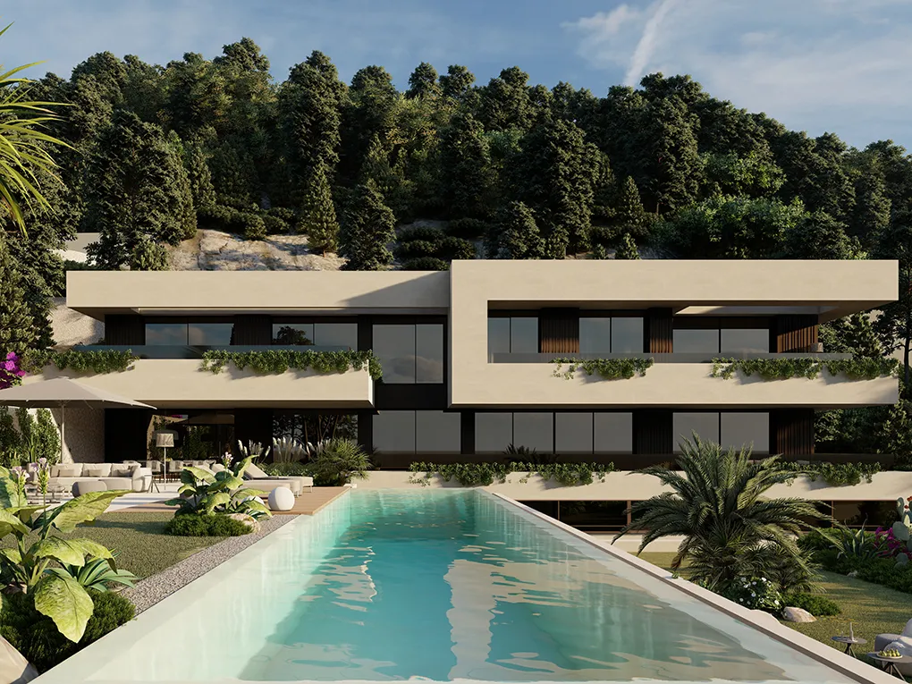 Działka budowlana z widokiem na morze w Son Vida, Palma de Mallorca-8