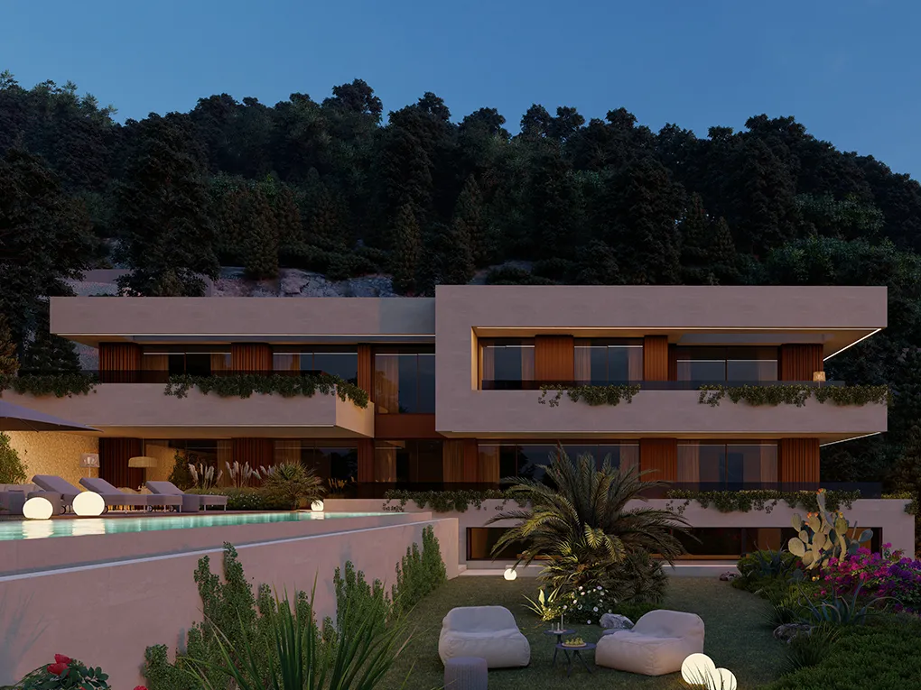 Działka budowlana z widokiem na morze w Son Vida, Palma de Mallorca-2