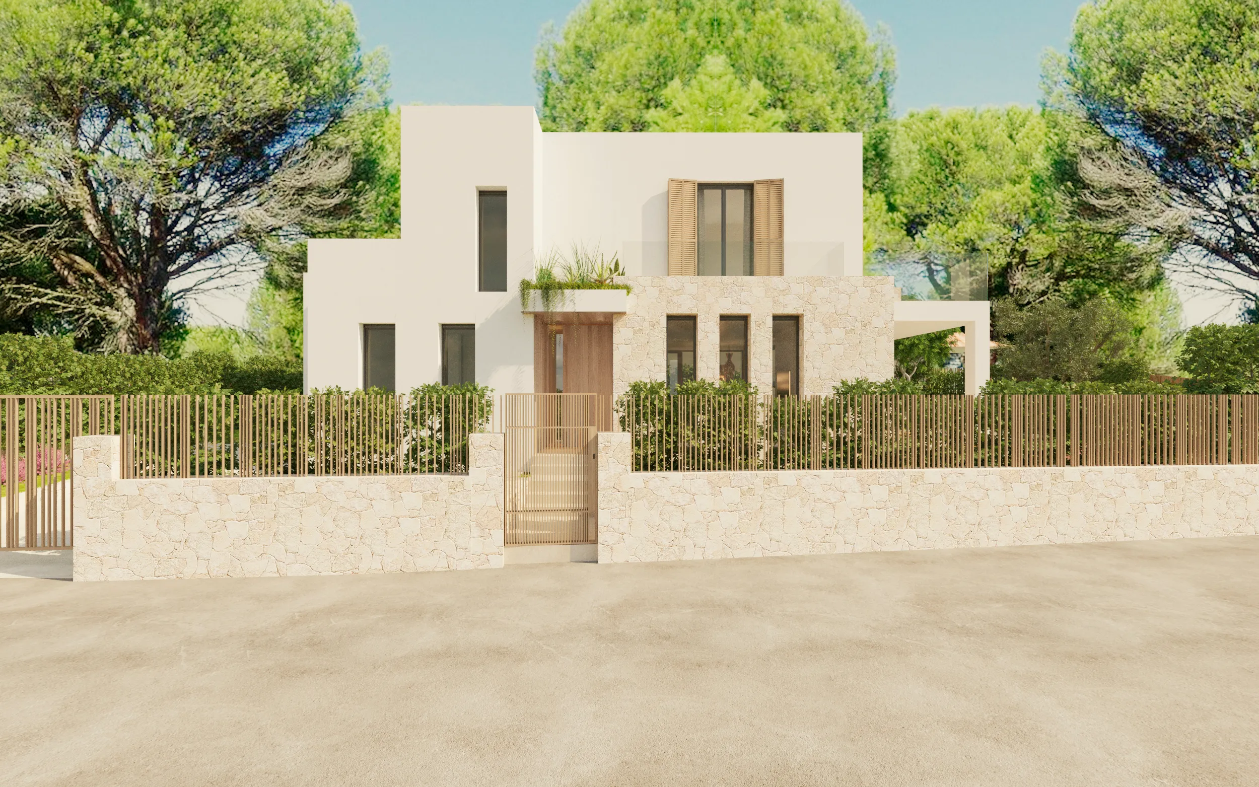 Modern nieuw gebouwd chalet op loopafstand van Cala Santanyí-1