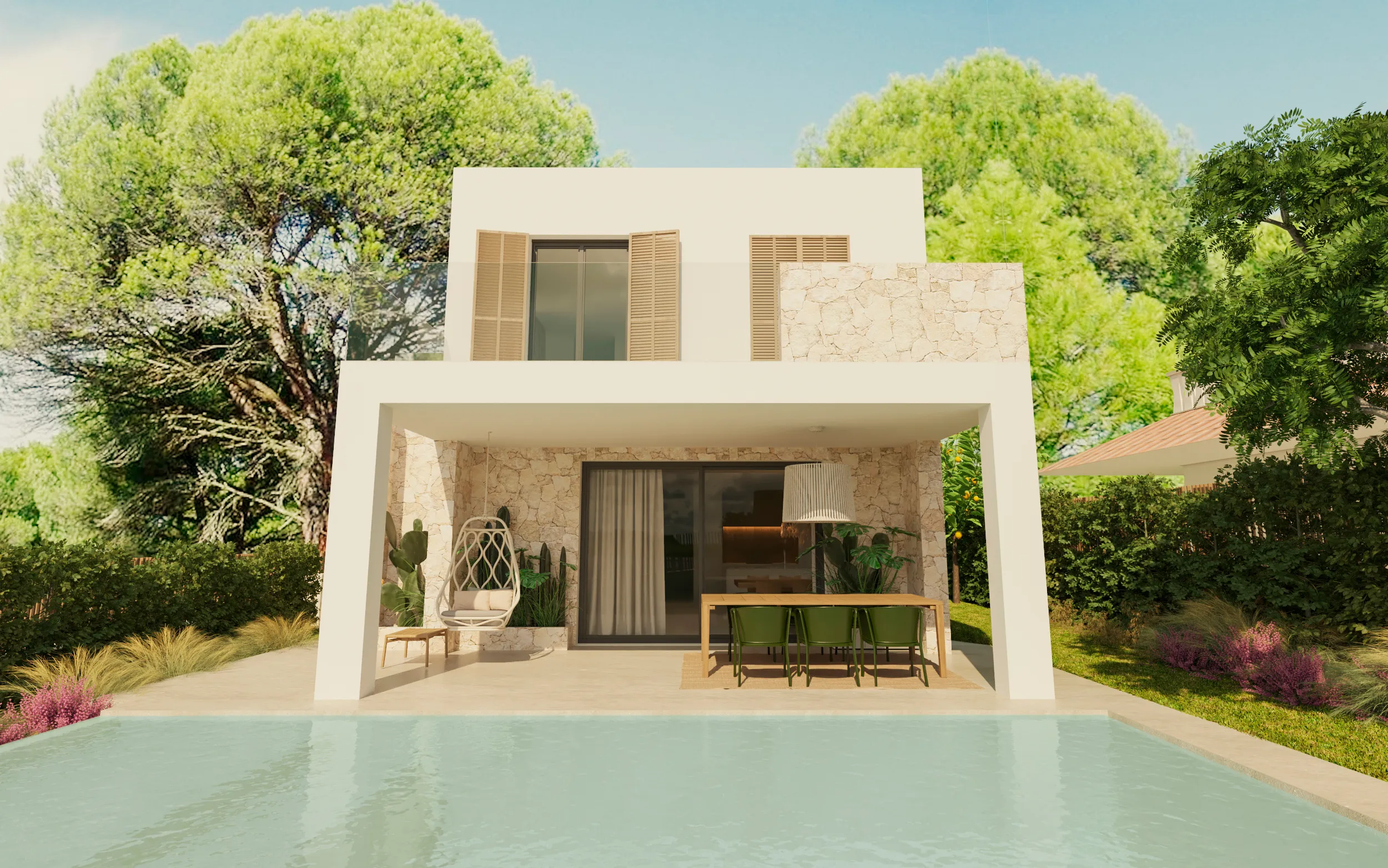 Modern nieuw gebouwd chalet op loopafstand van Cala Santanyí-7