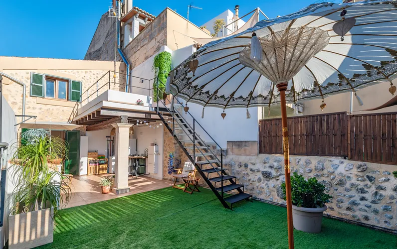 Authentic, renovated Mallorcan home for sale in charming Campanet