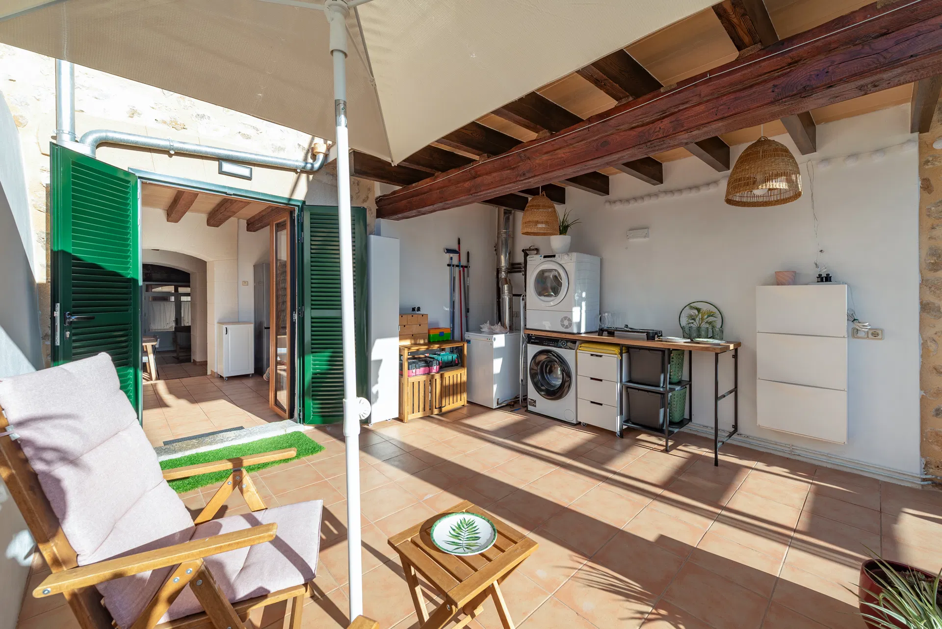 Auténtica Casa de Pueblo Mallorquina con parking Privado en el Corazón de Campanet – En Exclusiva-16