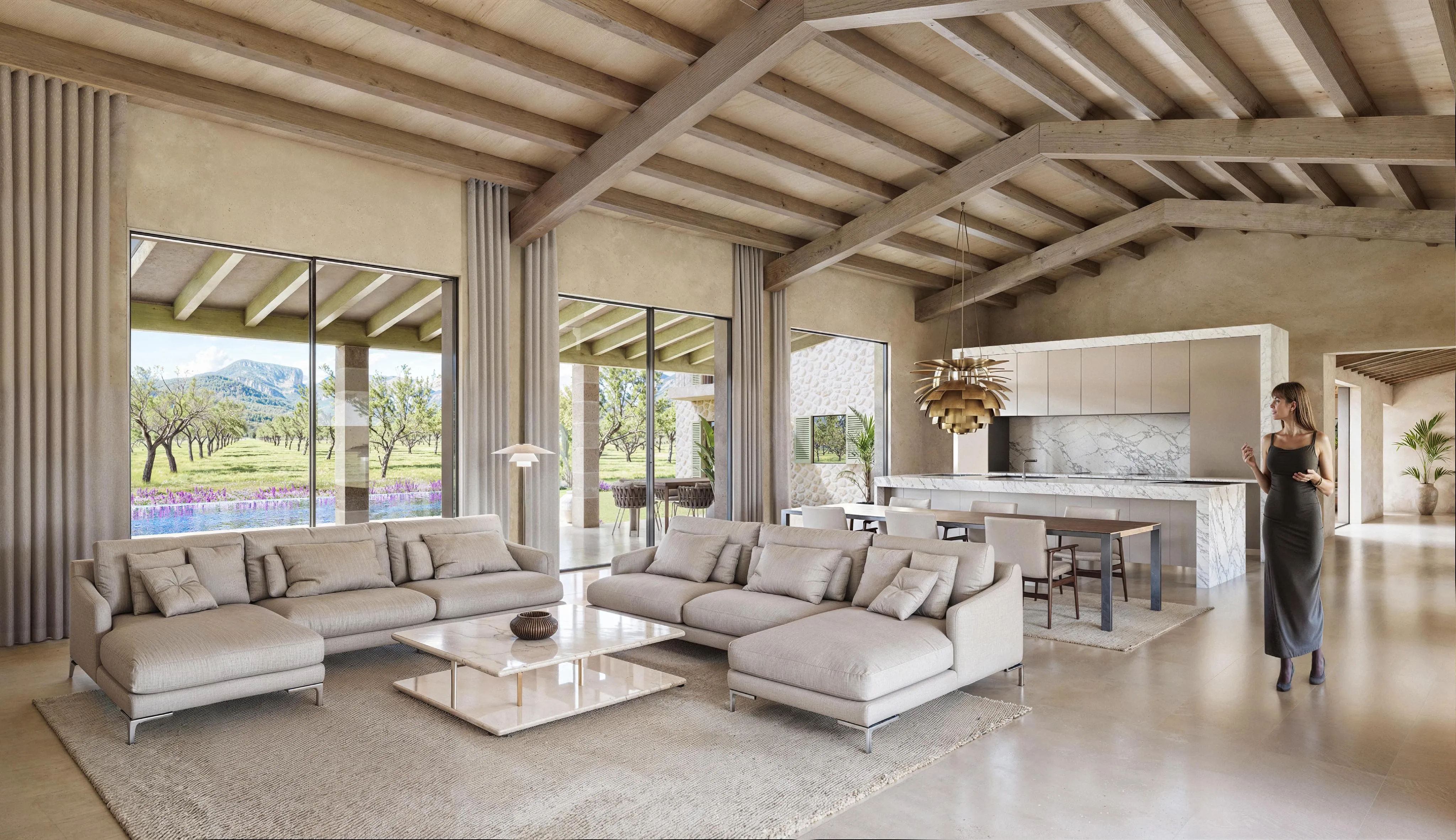 Terrain avec permis et vue imprenable sur les montagnes de Tramuntana-8