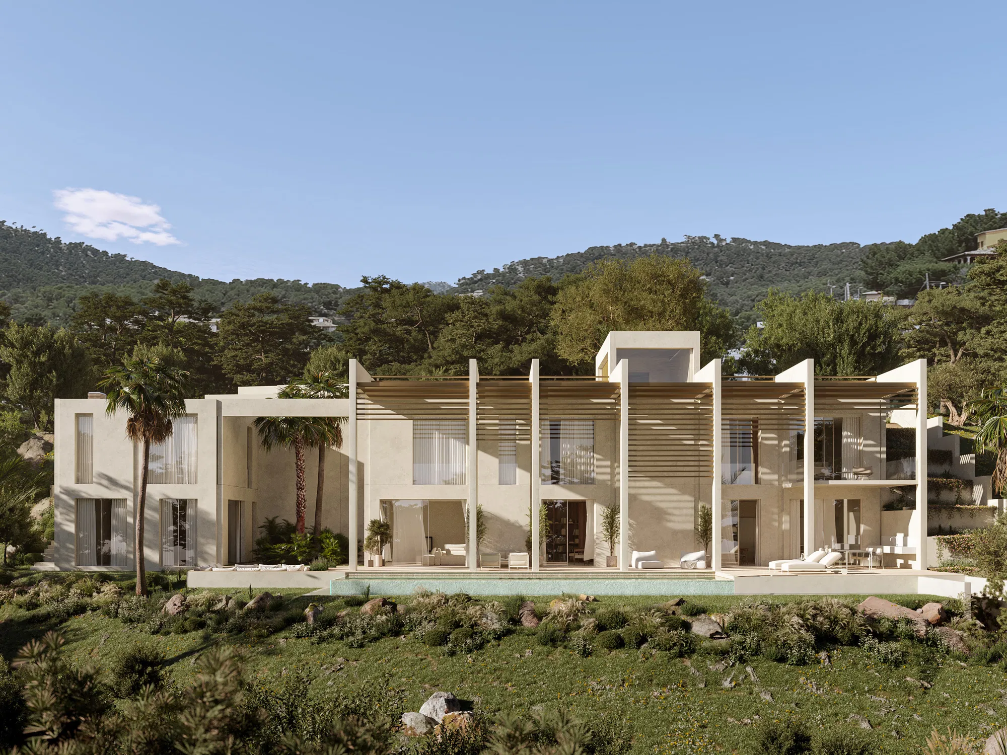 Exclusiva villa de nueva construcción en una ubicación tranquila-1