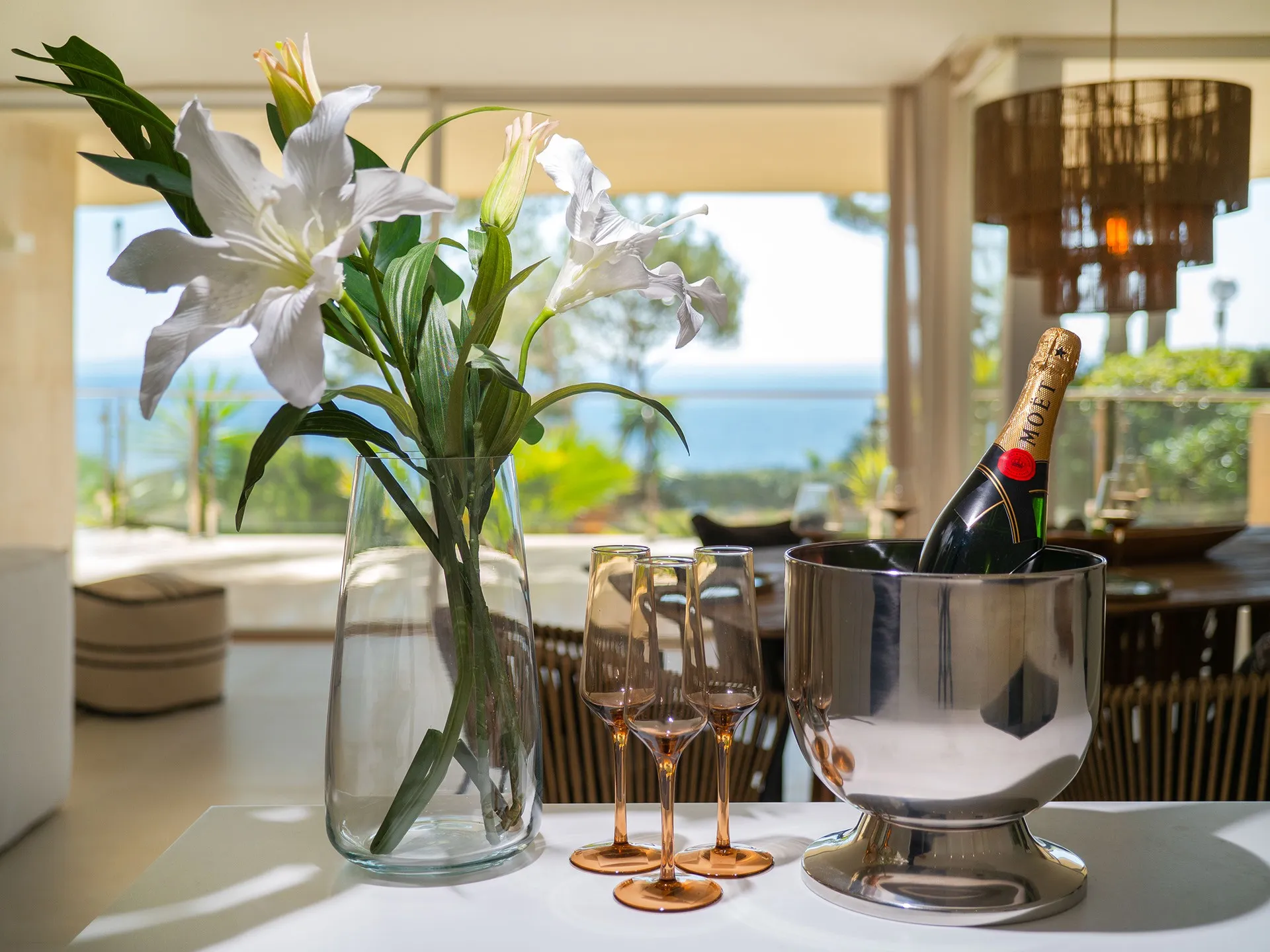 Exclusive frontline apartment in Cala Vinyas with direct sea access-6