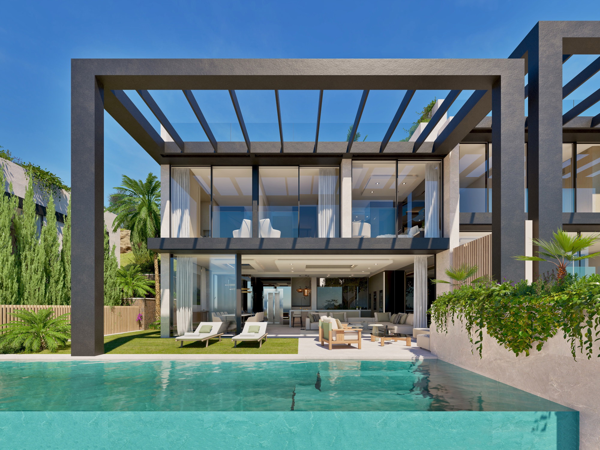 Aurum: Ruime architectenvilla met fantastisch uitzicht op de haven