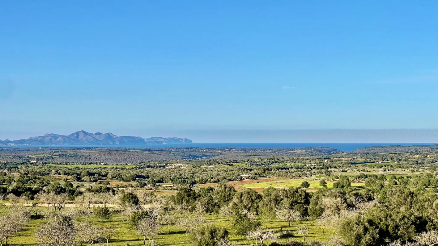Finca plot with building permit, project, and panoramic views-9