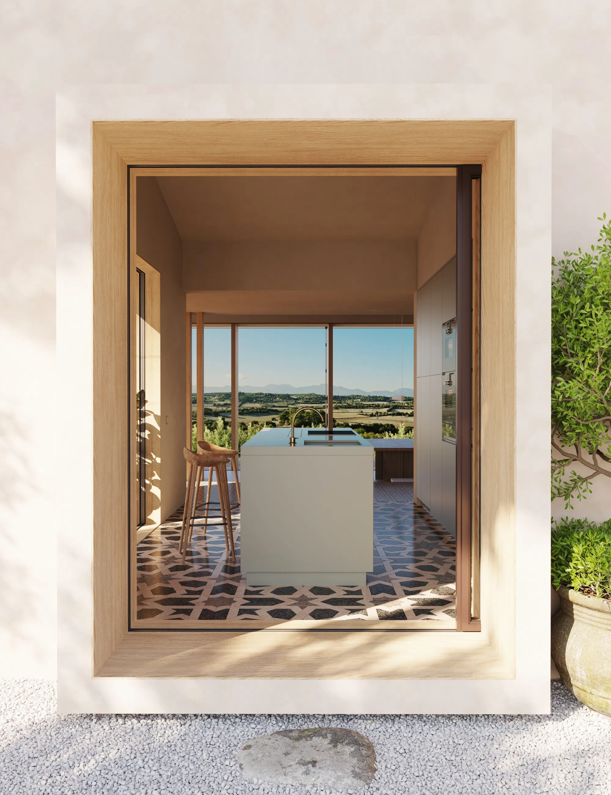 Finca plot with building permit, project, and panoramic views-6