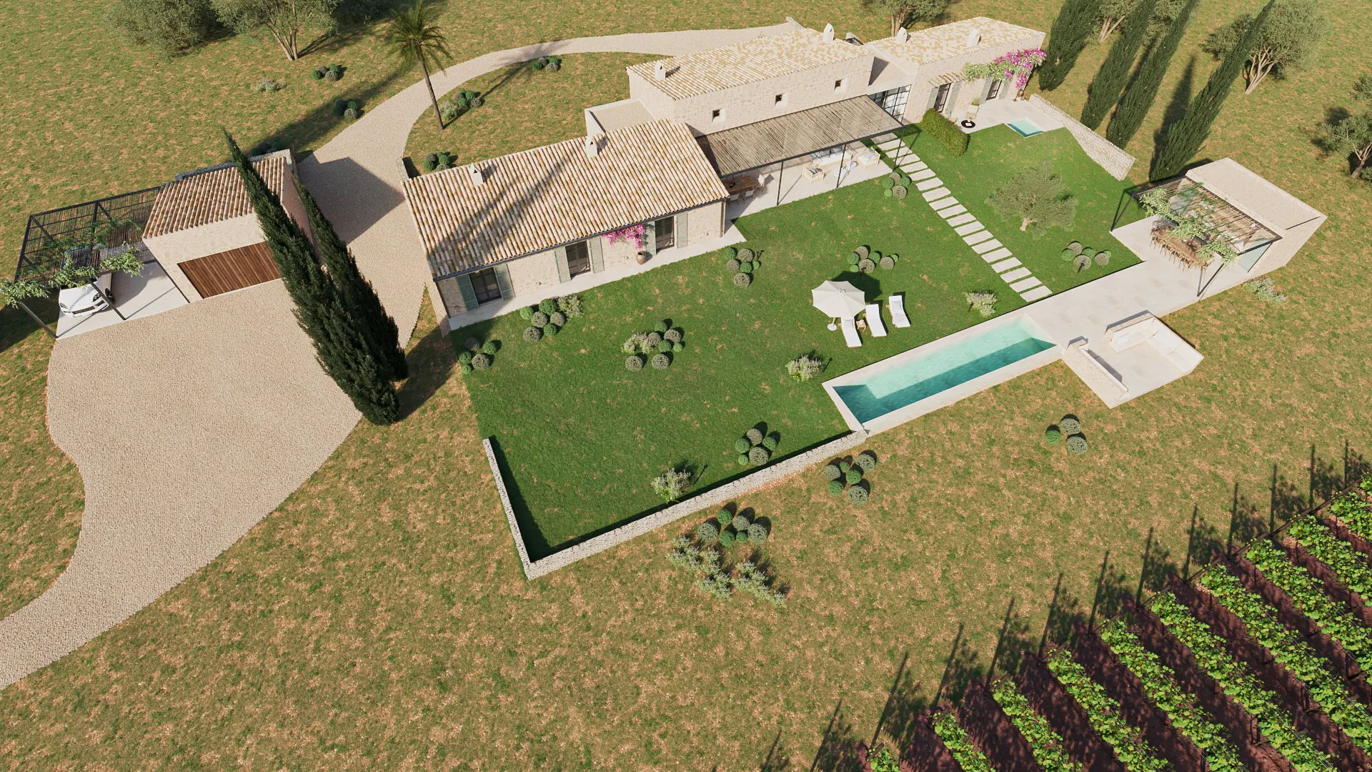 Parcela con proyecto de finca aprobado en una zona tranquila cerca de Montuïri-10