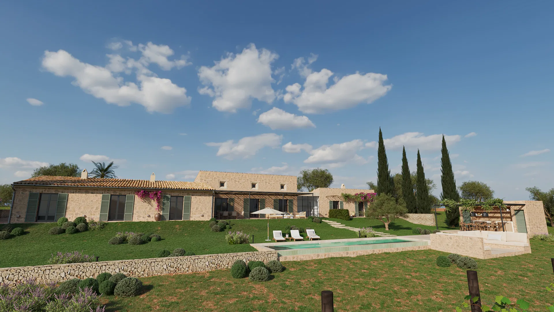 Parcela de terreny amb un pla de desenvolupament aprovat en una zona tranquil·la a prop de Montuïri-1