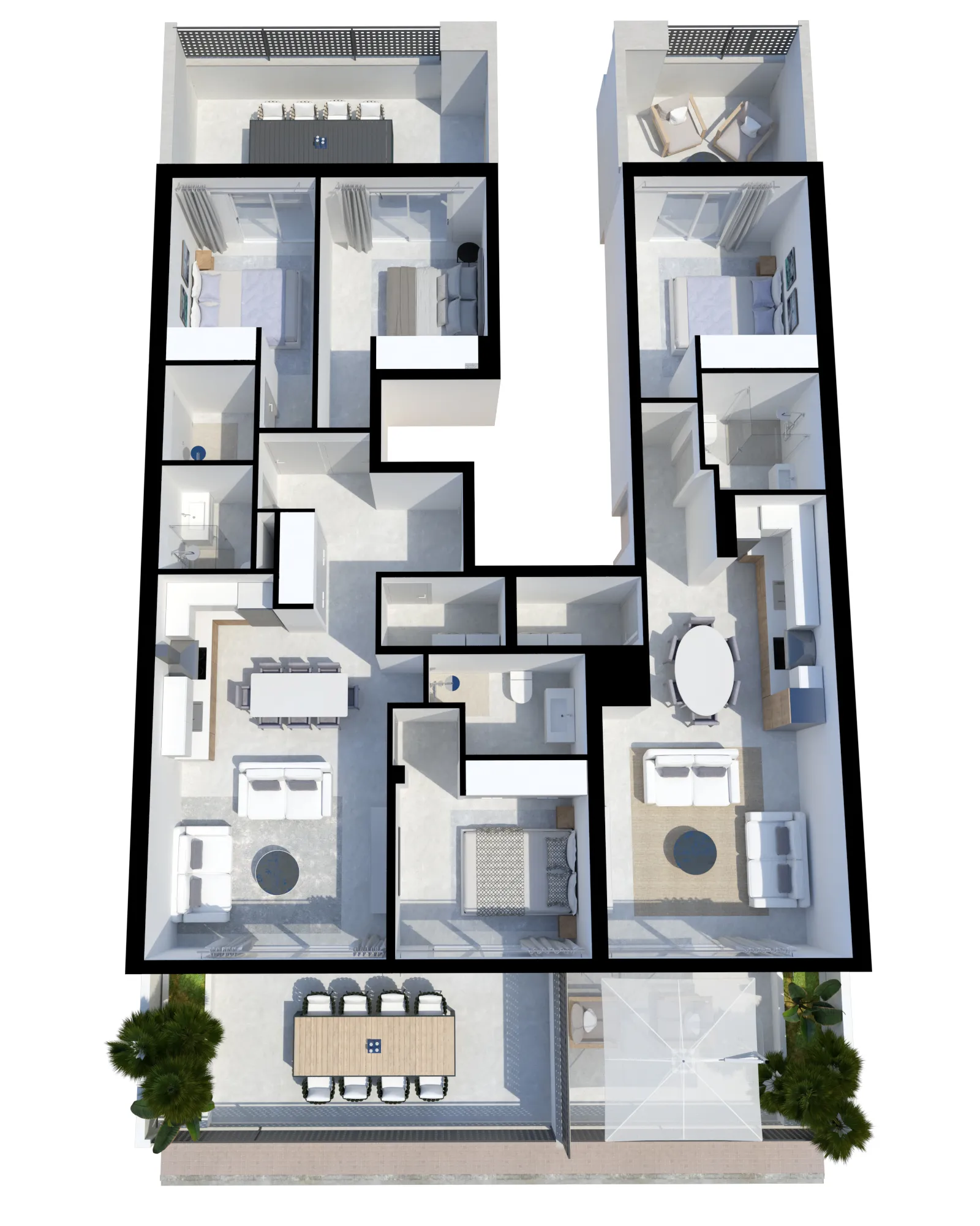 Appartement op de begane grond in nieuwbouwproject op een paar meter van de zee-8