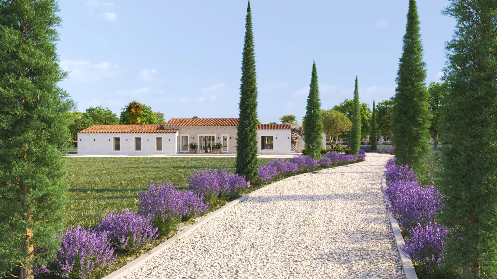 Moderne Neubaufinca mit mallorquinischem Charme nahe Porreres-1