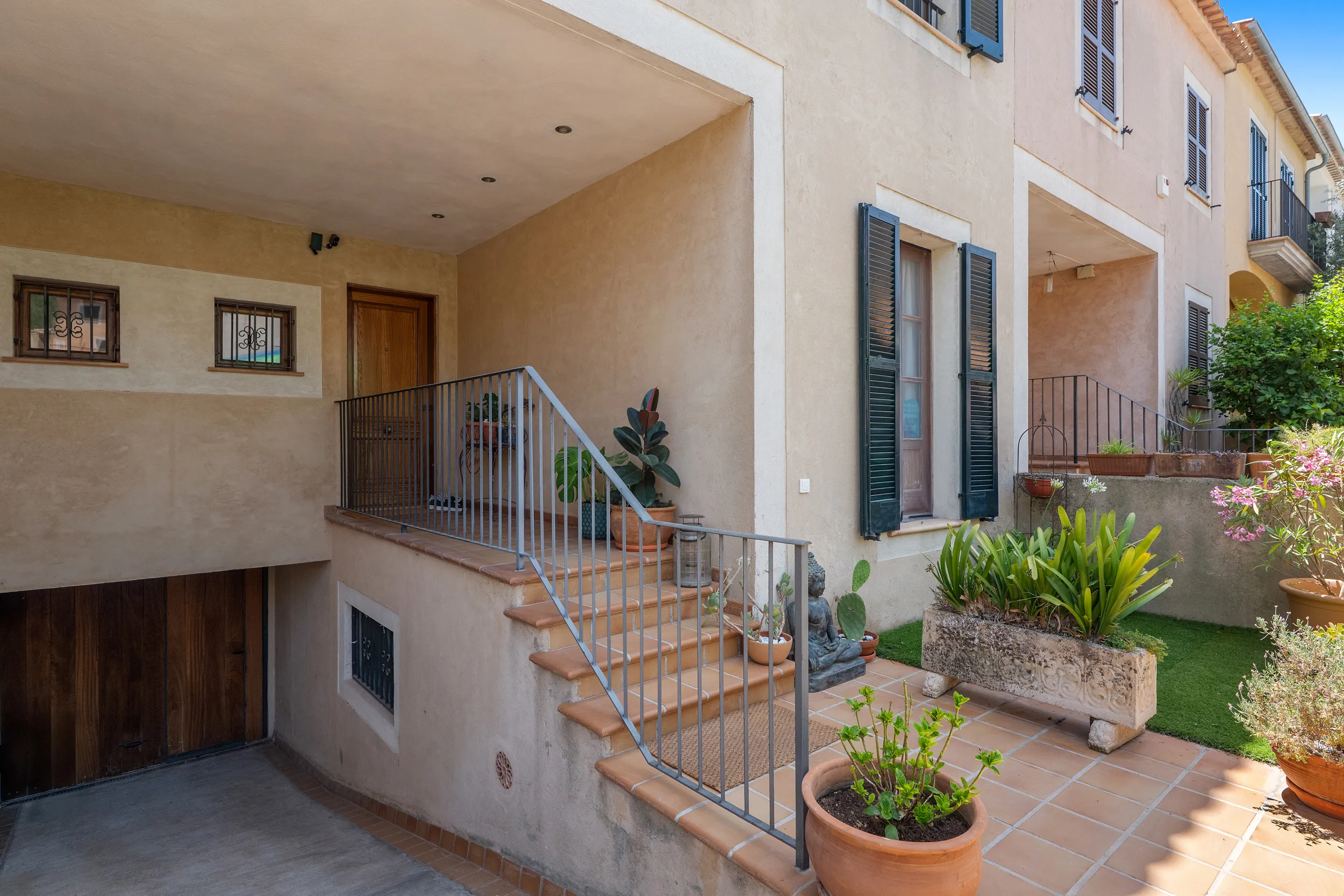 Casa a schiera mediterranea con vista sulle montagne a Puigpunyent-18