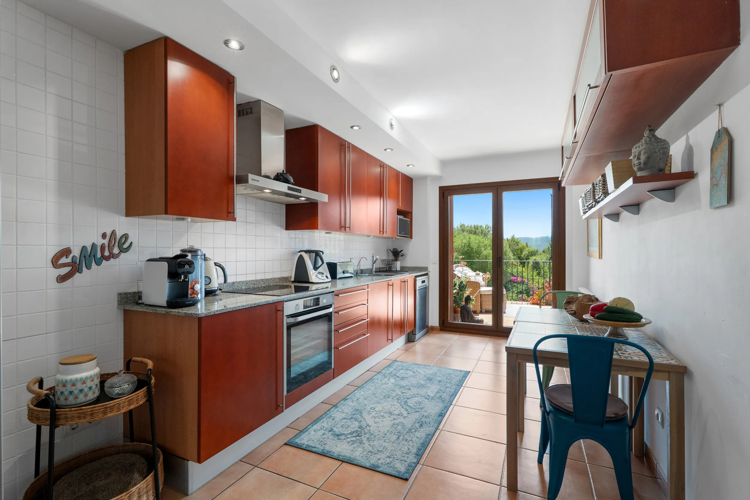 Casa a schiera mediterranea con vista sulle montagne a Puigpunyent-8