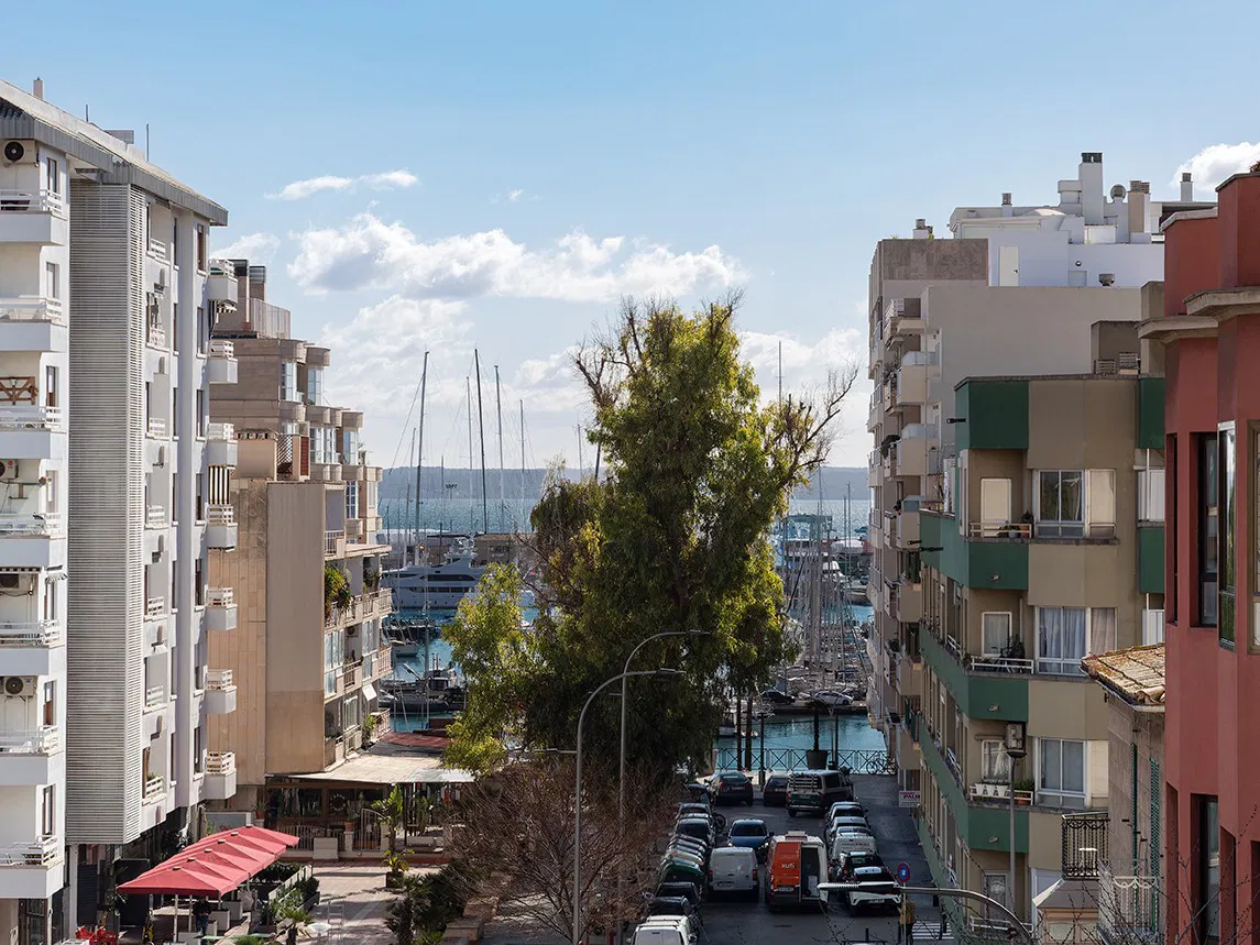 Bright Renovated Apartment with Marina Views in Son Armadams-16
