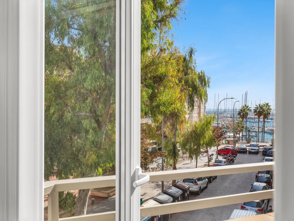 Bright Renovated Apartment with Marina Views in Son Armadams-13