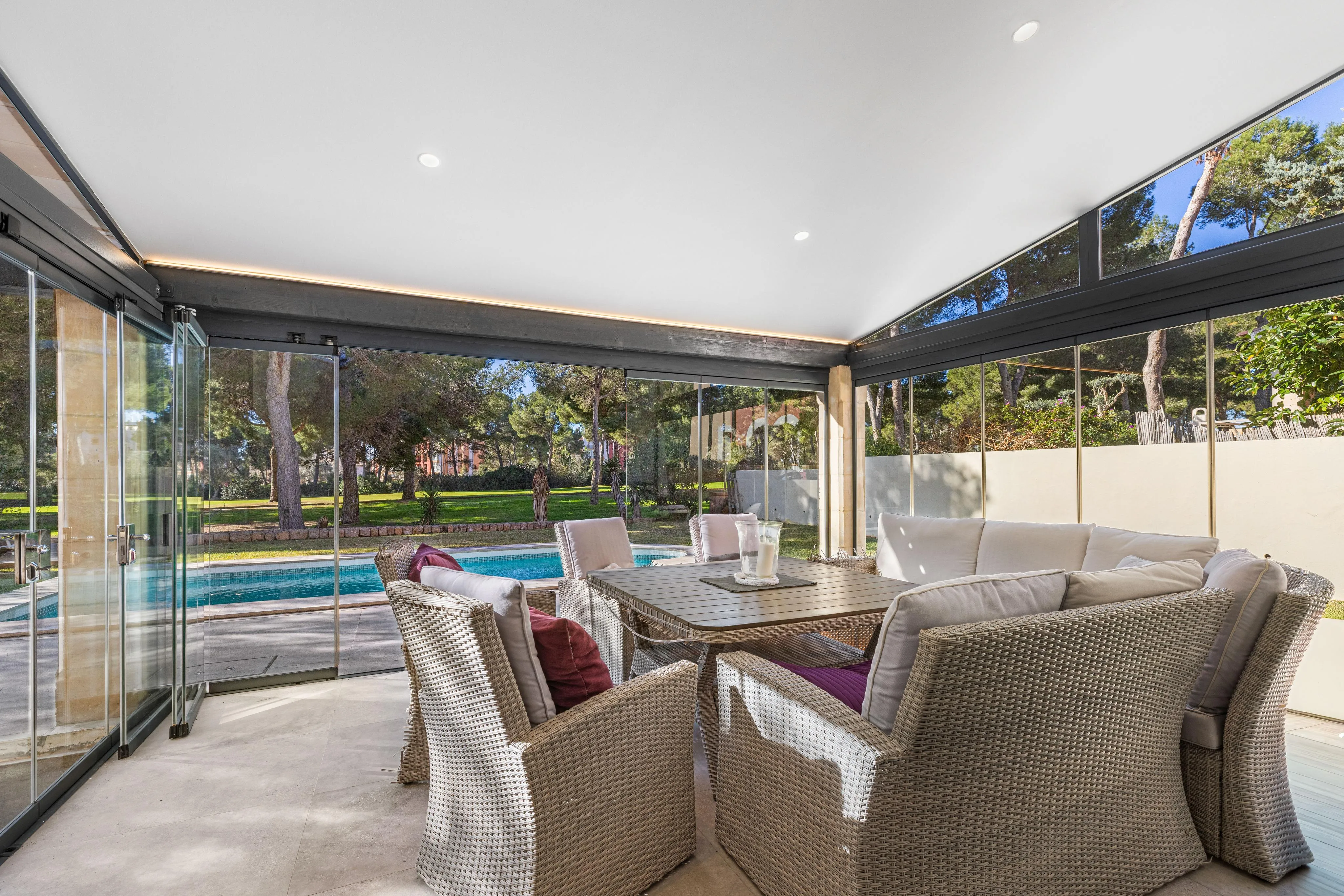 Elegante villa vlakbij de golfbaan met privézwembad in Nova Santa Ponsa-6