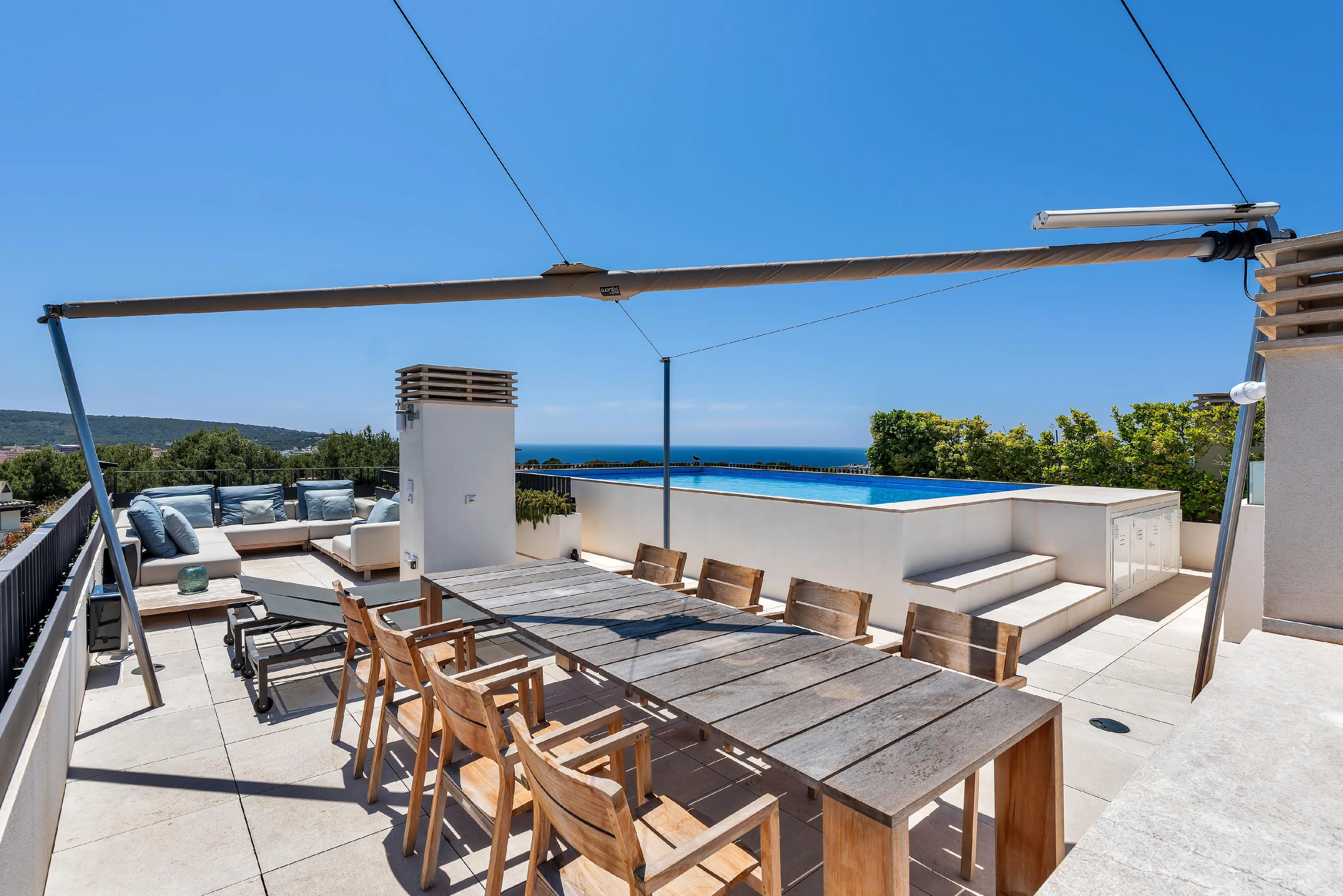 Impressionant àtic amb vista al mar a Nova Santa Ponsa-15