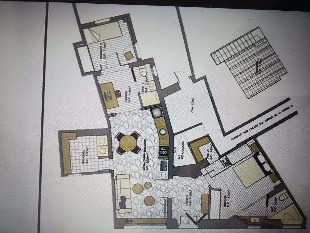 Moderno apartamento en planta baja con mucho encanto histórico cerca de Las Rambla-10