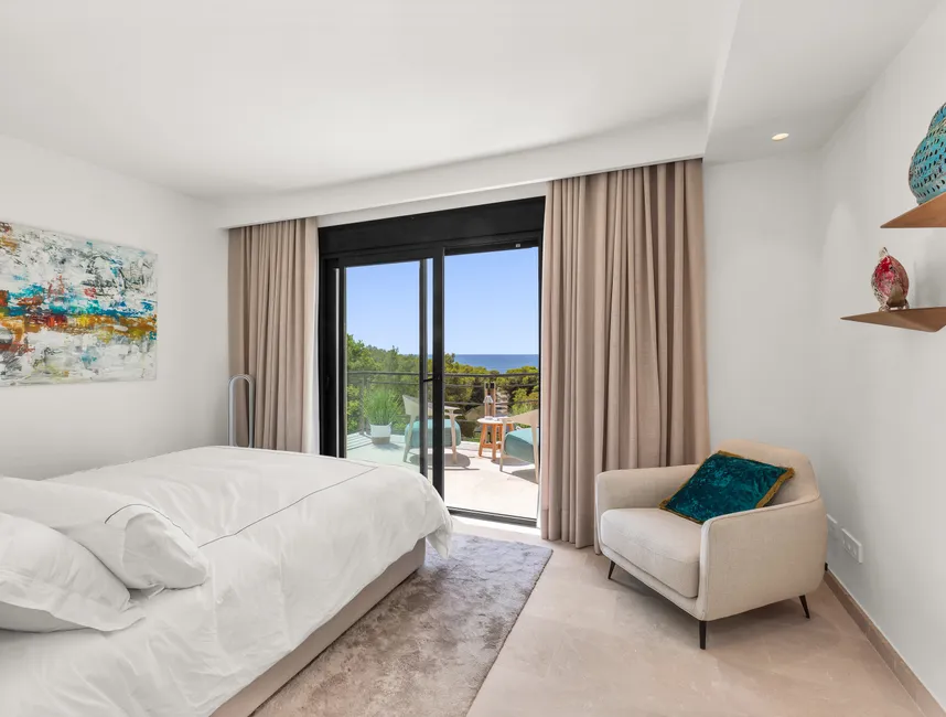 Villa de vacaciones en Cap Falcó: a pocos pasos de la playa con impresionantes vistas al mar-11