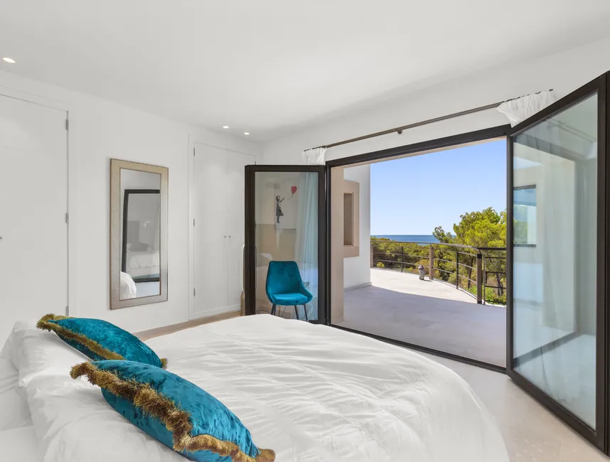 Villa de vacaciones en Cap Falcó: a pocos pasos de la playa con impresionantes vistas al mar-13