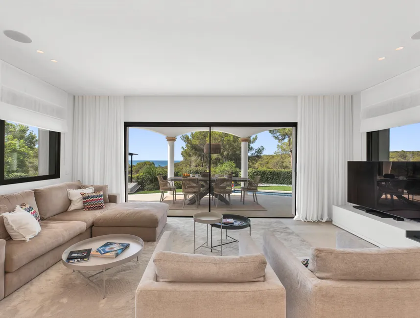 Villa de vacaciones en Cap Falcó: a pocos pasos de la playa con impresionantes vistas al mar-5