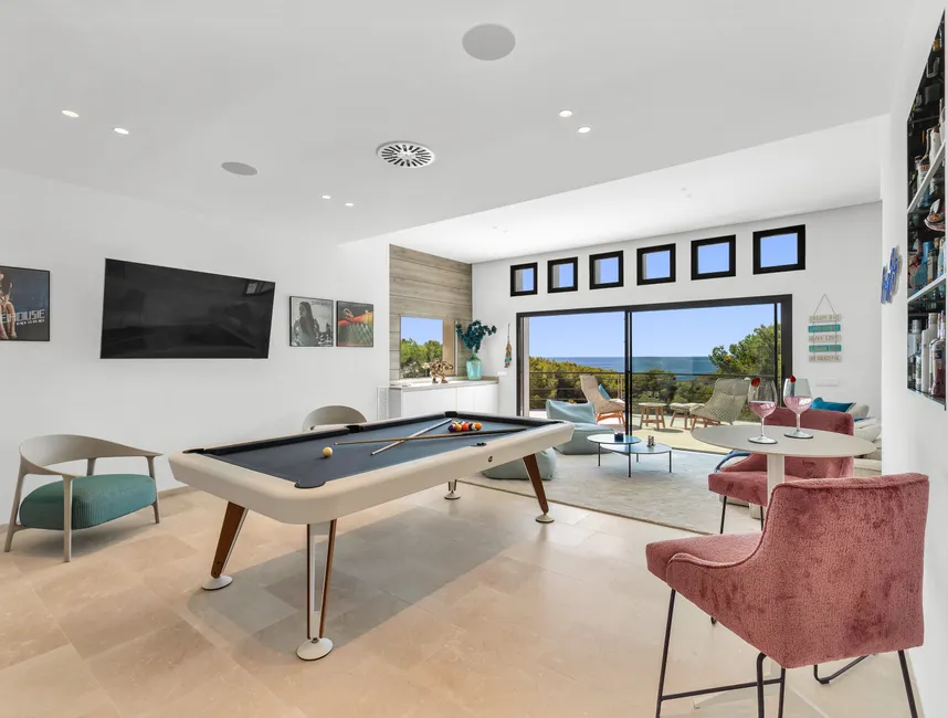 Villa de vacaciones en Cap Falcó: a pocos pasos de la playa con impresionantes vistas al mar-10