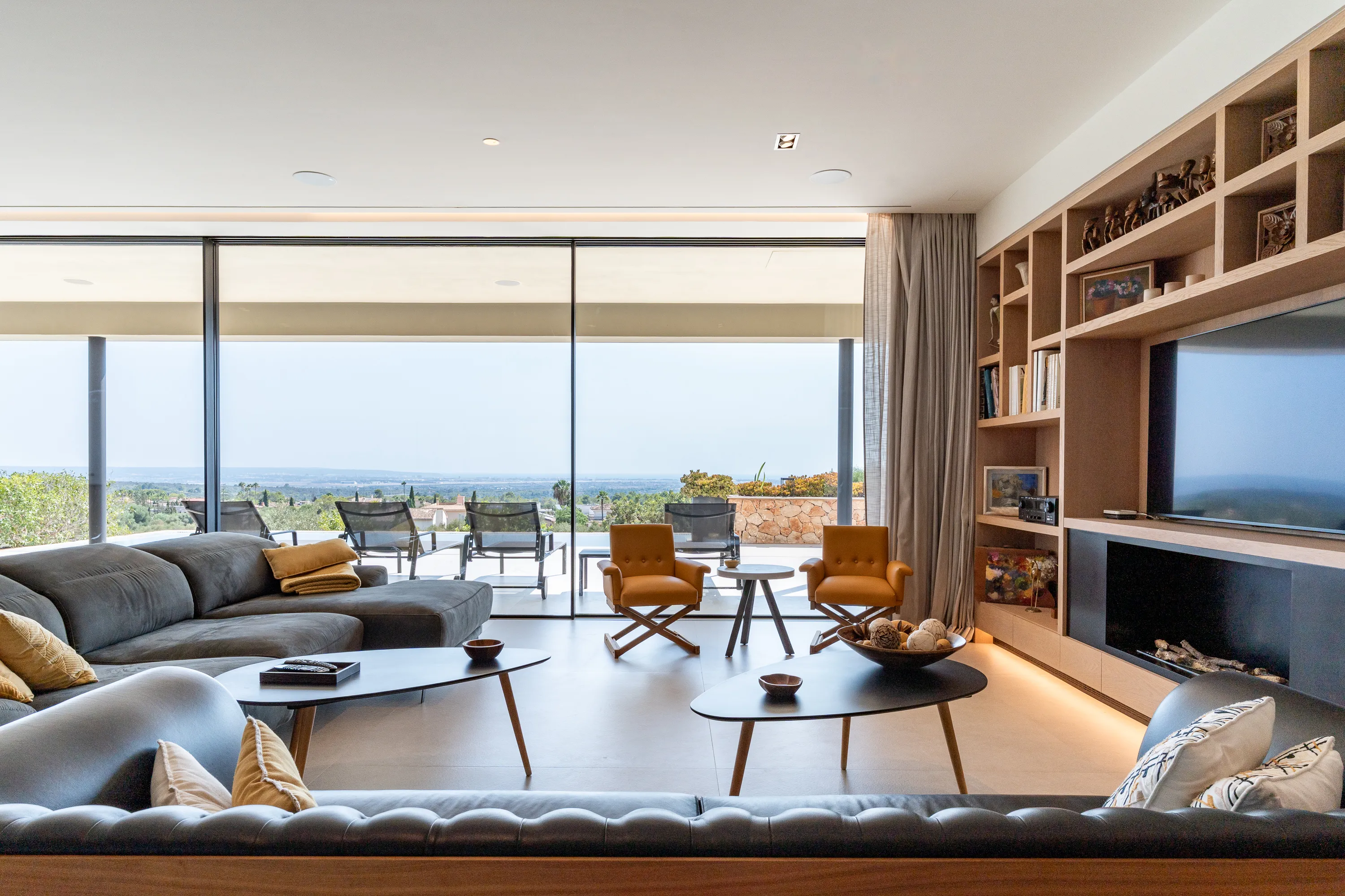 Luxe villa met panoramisch uitzicht in Sa Cabaneta-4