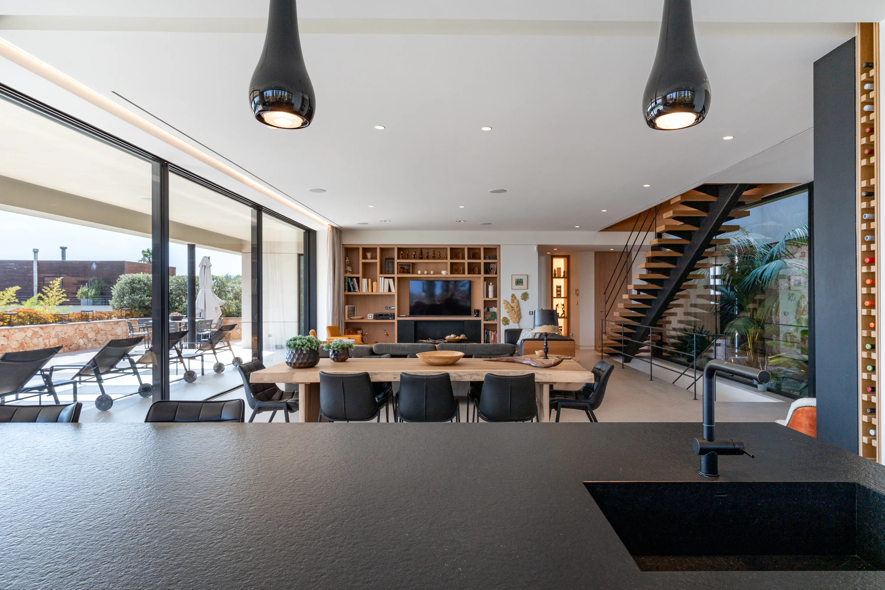 Luxe villa met panoramisch uitzicht in Sa Cabaneta-9