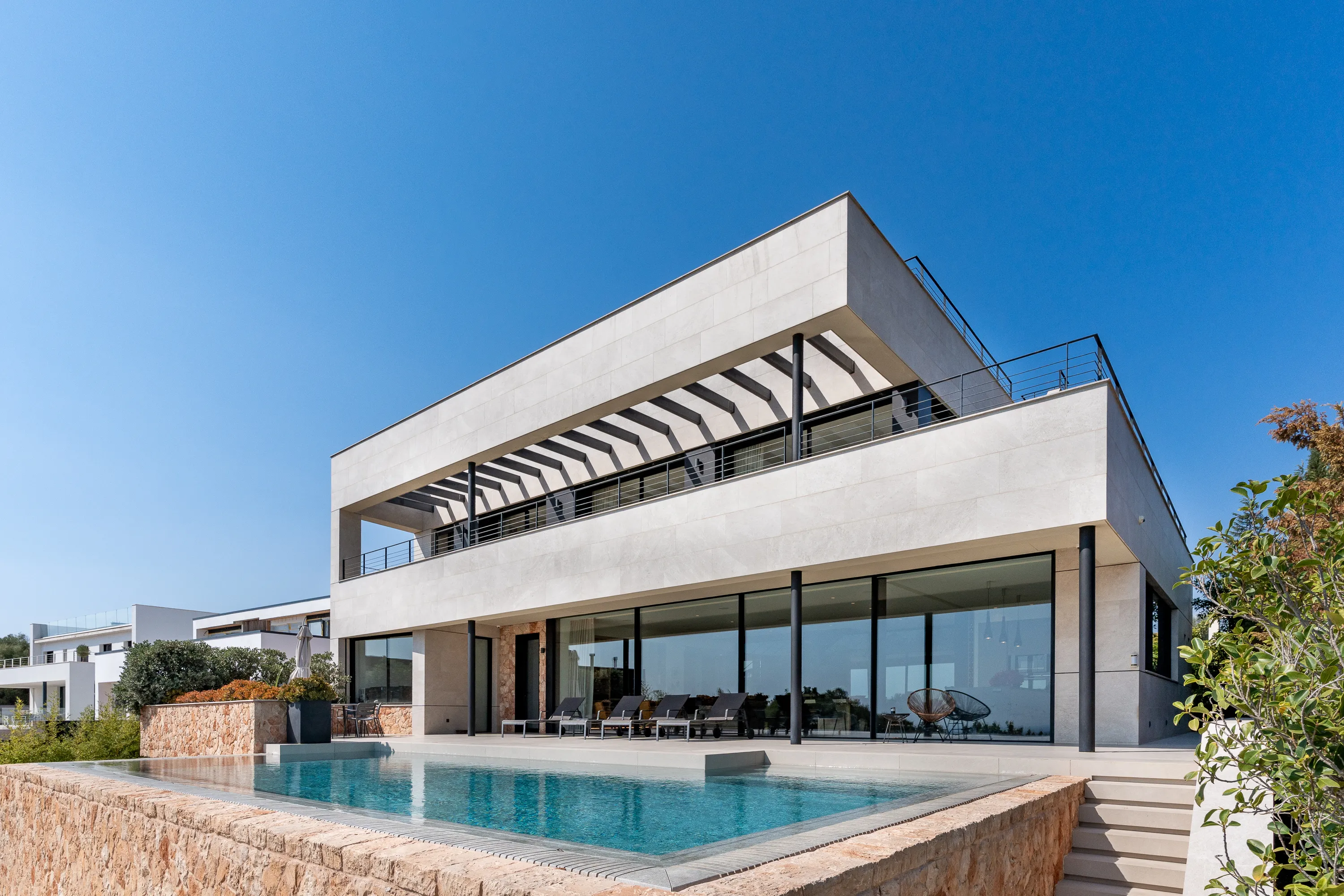 Luxe villa met panoramisch uitzicht in Sa Cabaneta-1