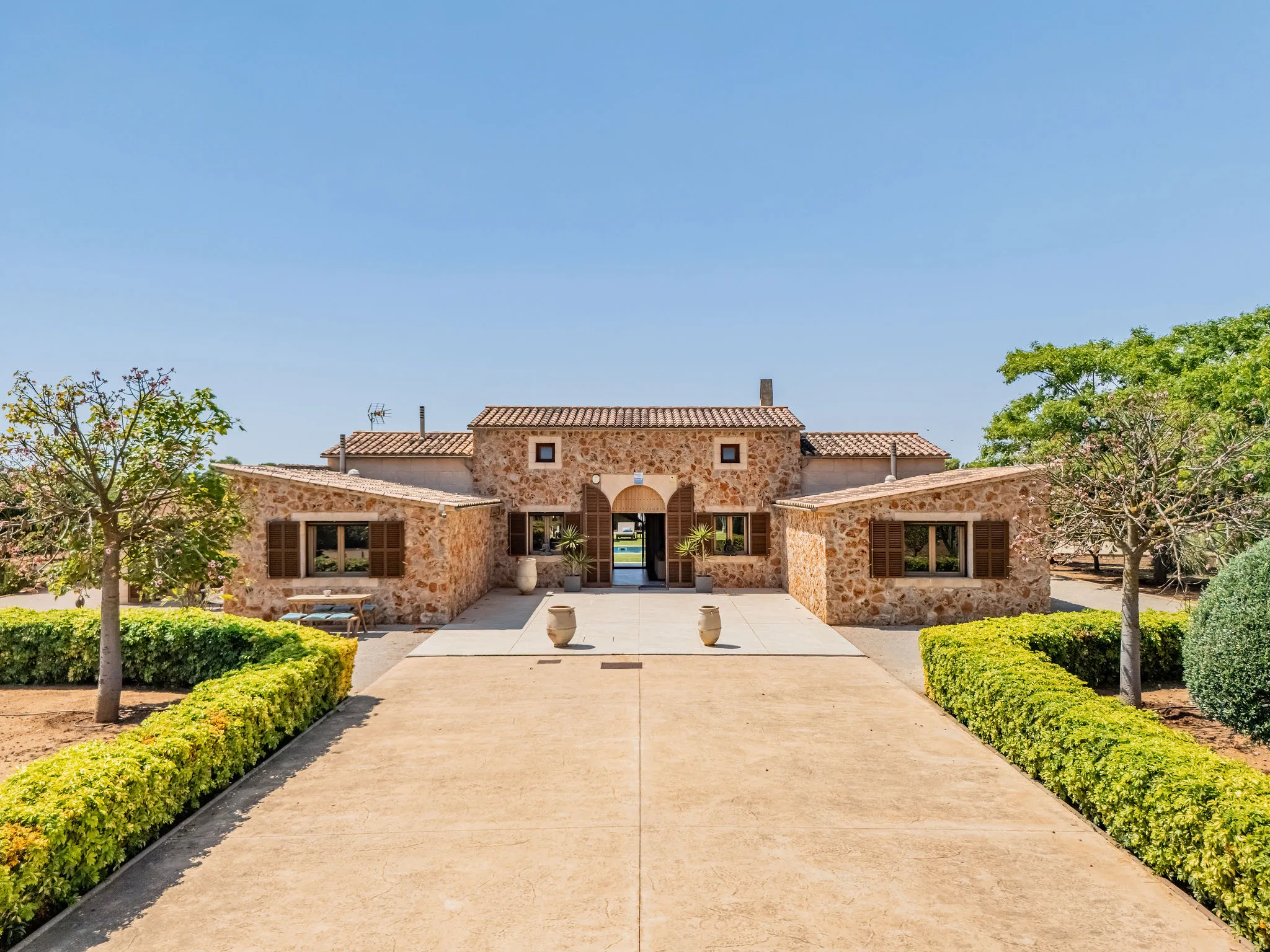 Casa mediterrània amb piscina prop d'Es Trenc-1