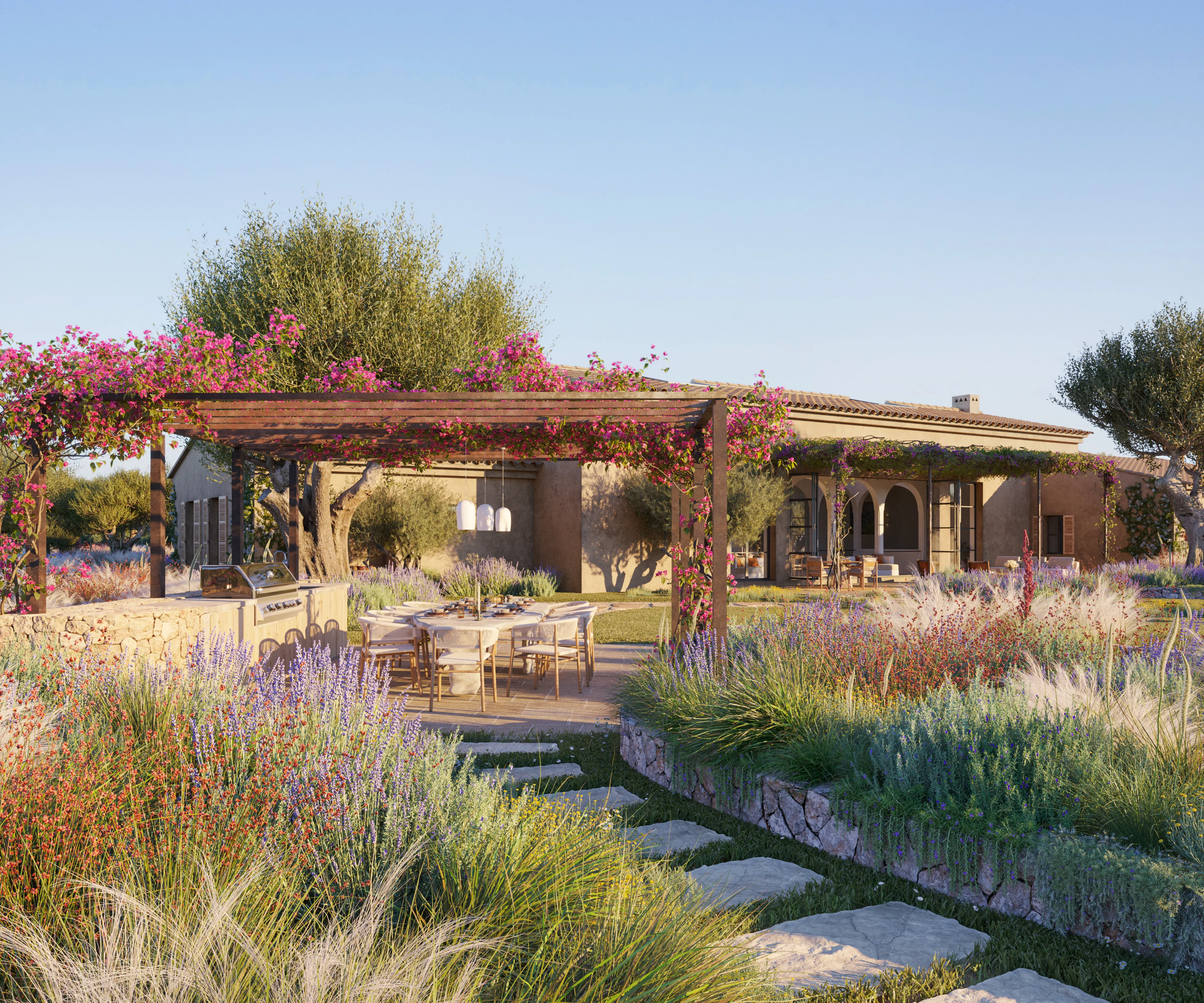 Exclusive finca project in Binissalem, Mallorca: A masterpiece of mediterranean architecture-10