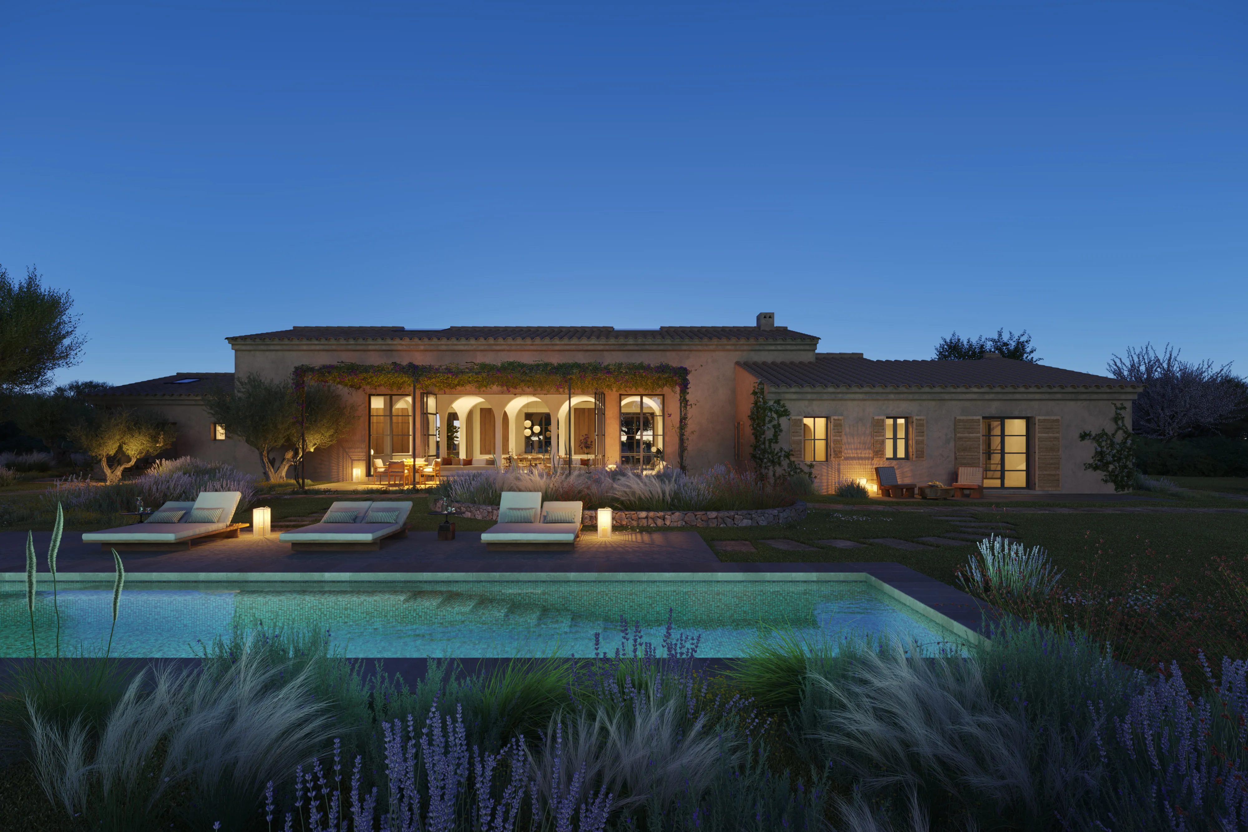Exclusive finca project in Binissalem, Mallorca: A masterpiece of mediterranean architecture-12