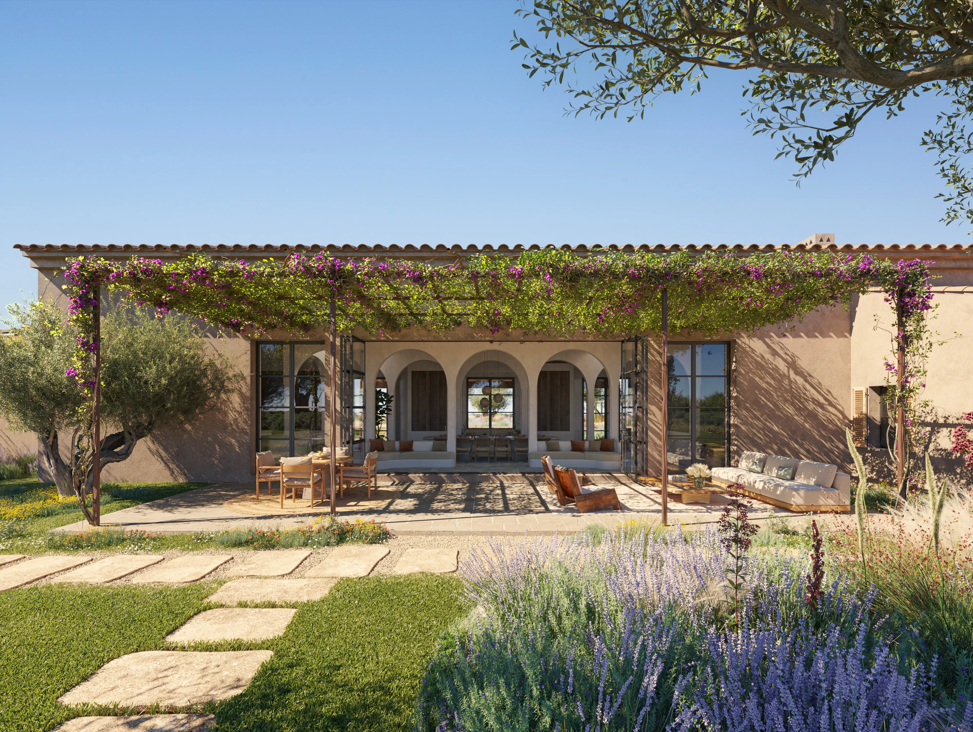 Exclusive finca project in Binissalem, Mallorca: A masterpiece of mediterranean architecture-2