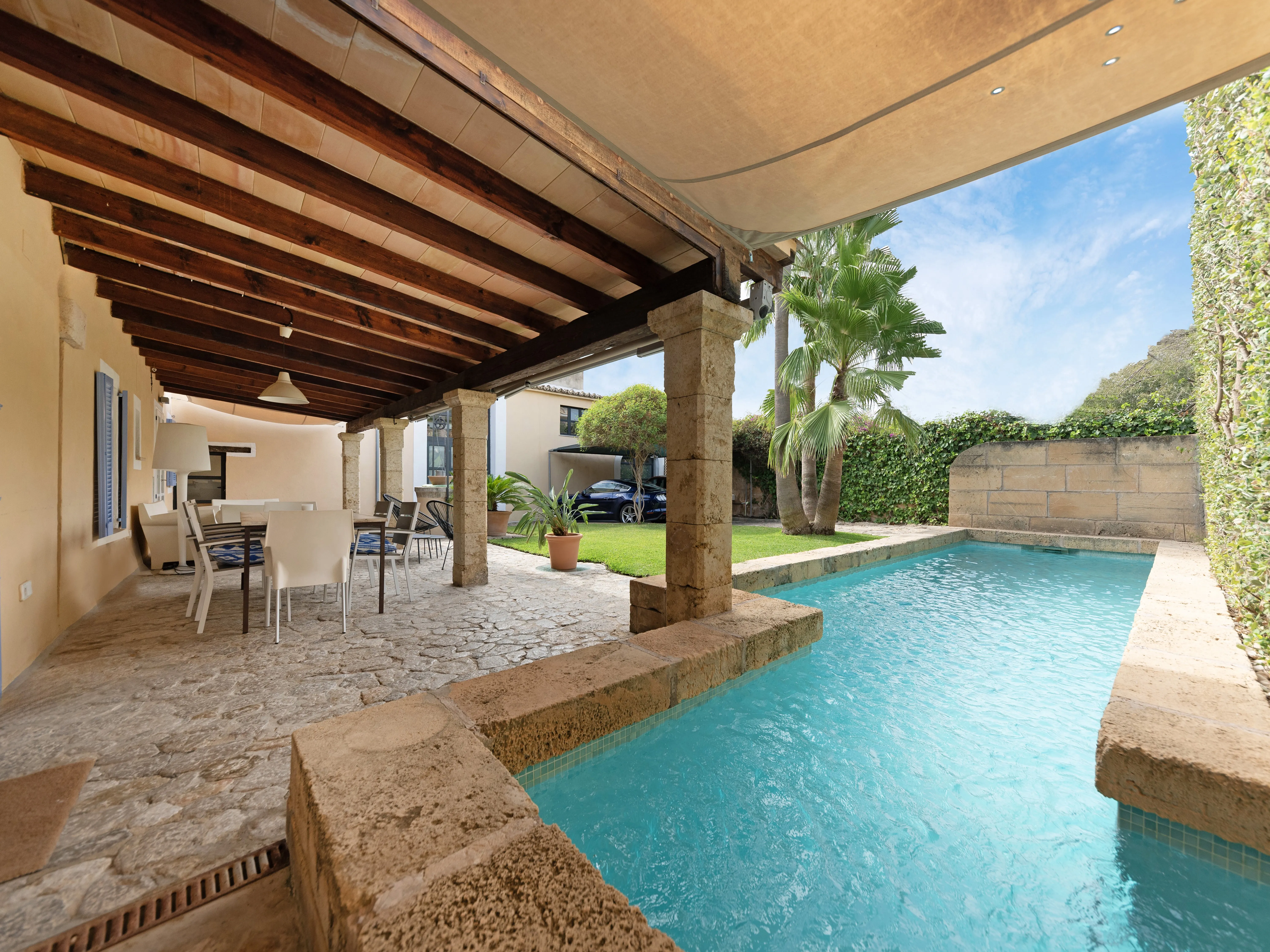 Casa mediterránea con licencia de alquiler vacacional-4