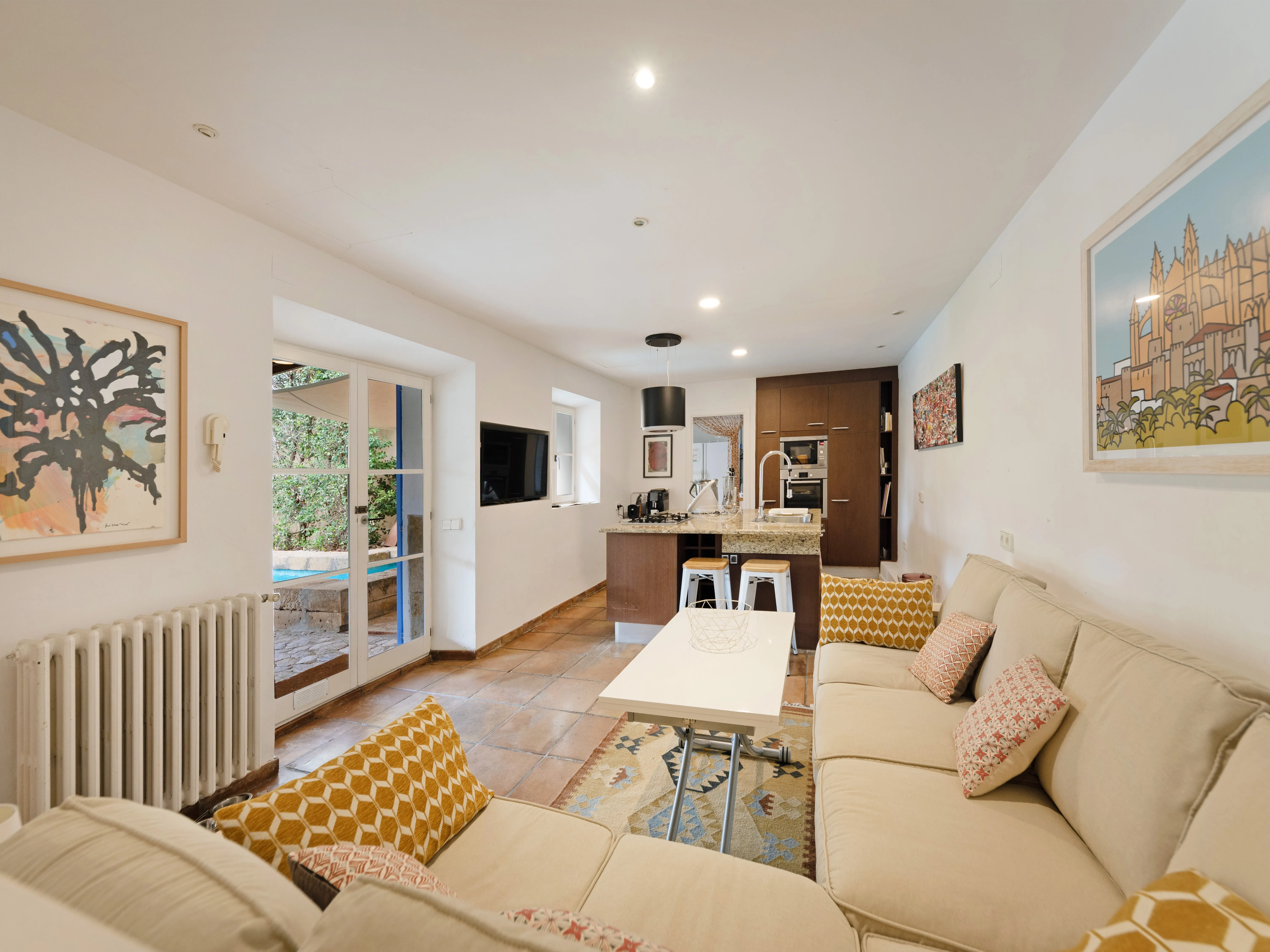 Casa mediterránea con licencia de alquiler vacacional-5