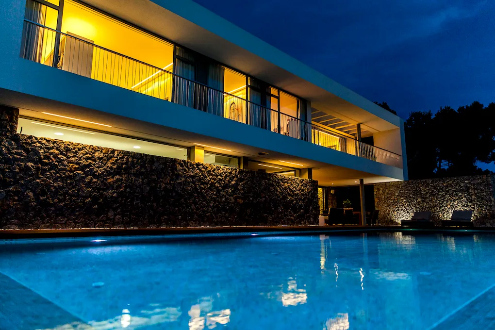 High quality designer villa near the beach-7