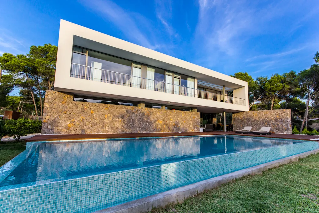 High quality designer villa near the beach-11