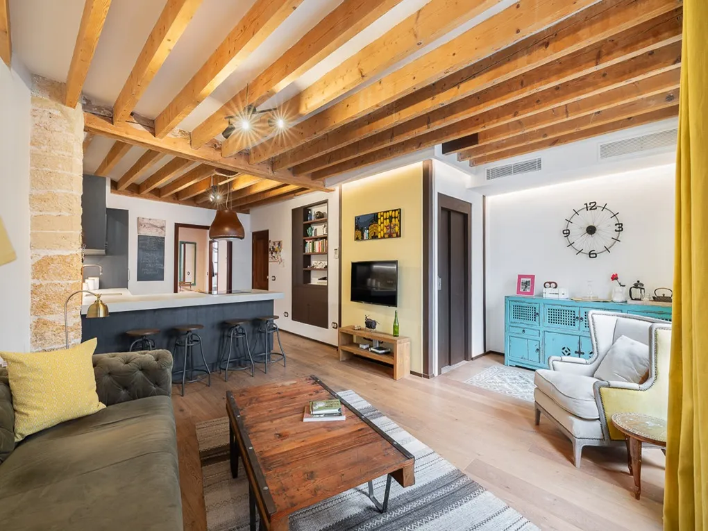 Oasi del centro storico con terrazza, ascensore e fascino senza tempo a Palma-1