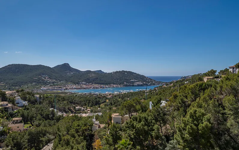 Großzügige Villa mit Pool und Panoramablick von Port Andratx