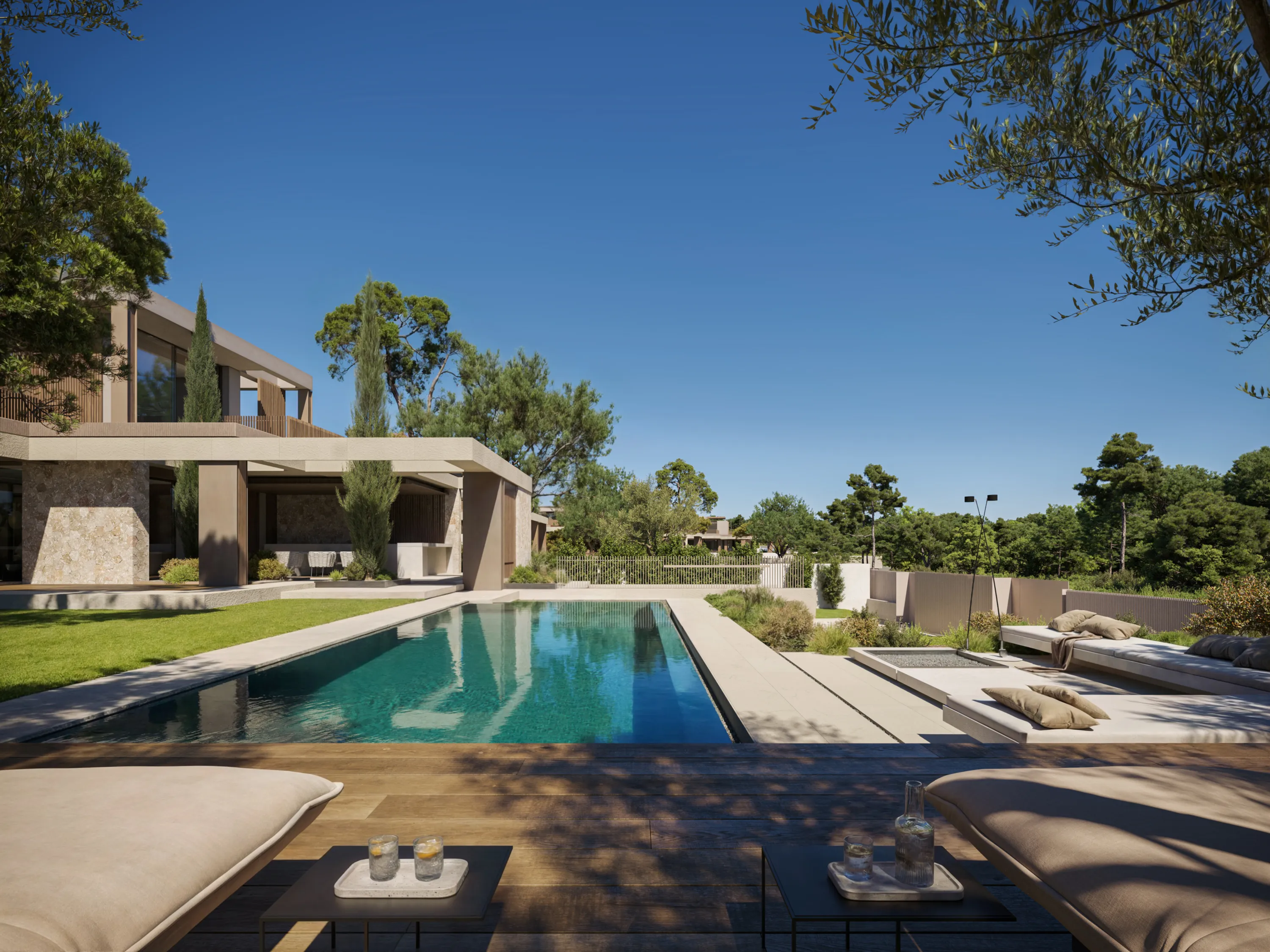 High-quality newly built villa in perfect harmony with nature-3
