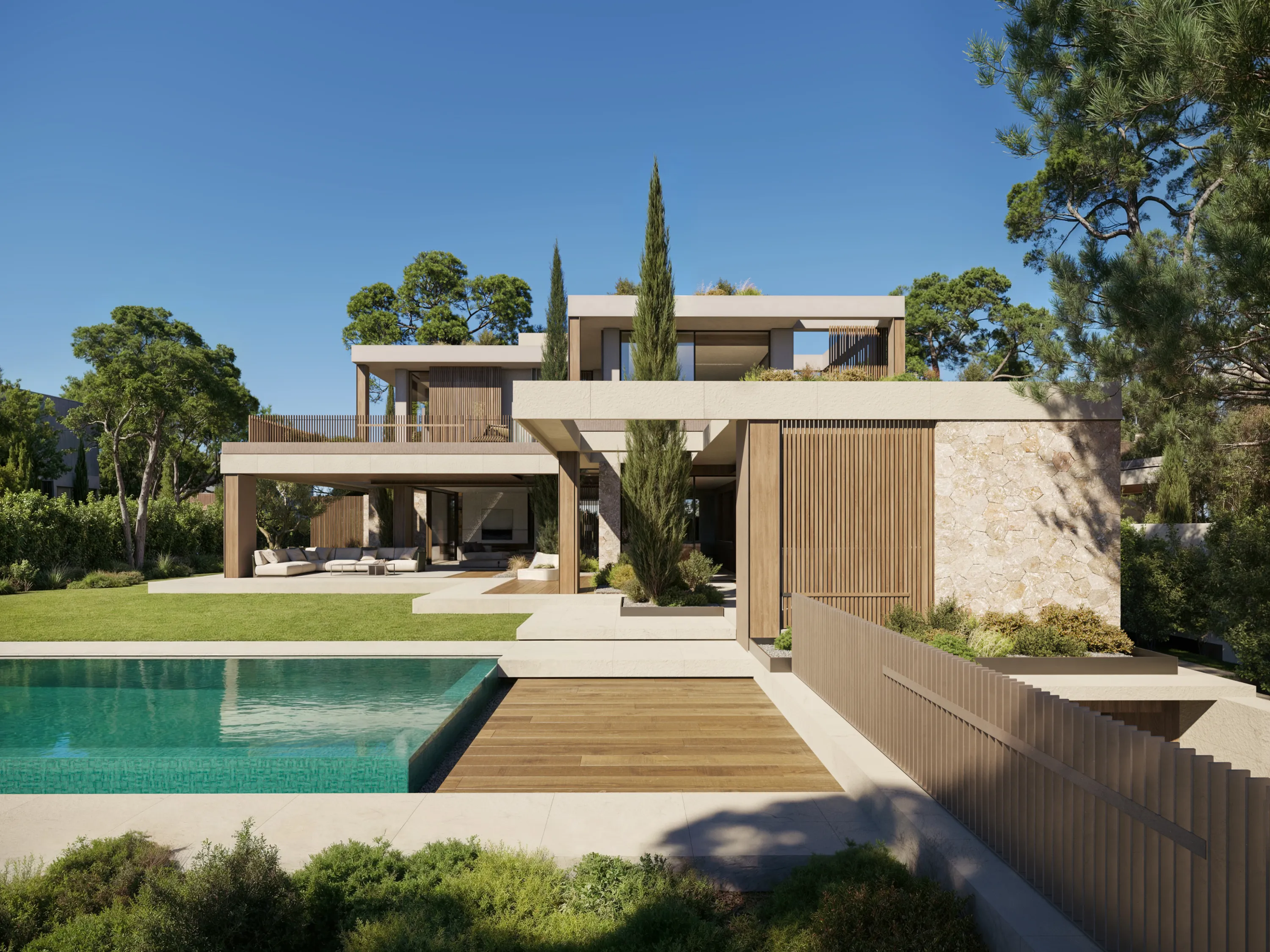 High-quality newly built villa in perfect harmony with nature-1