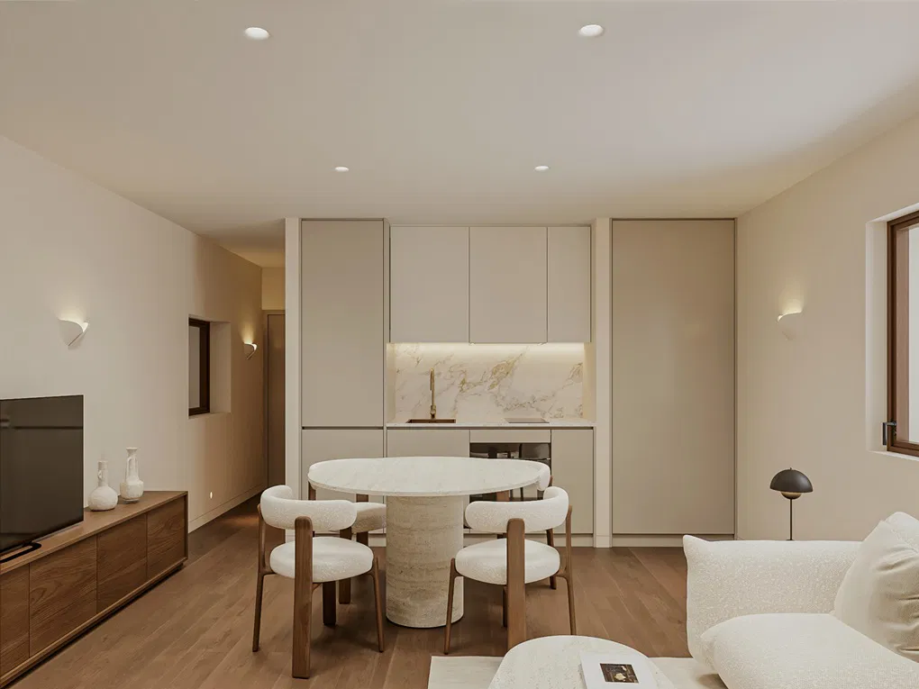 Encantador apartamento en edificio histórico renovado-3