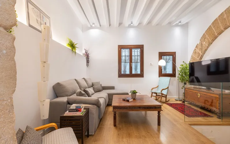 Modern apartment in a refurbished palace