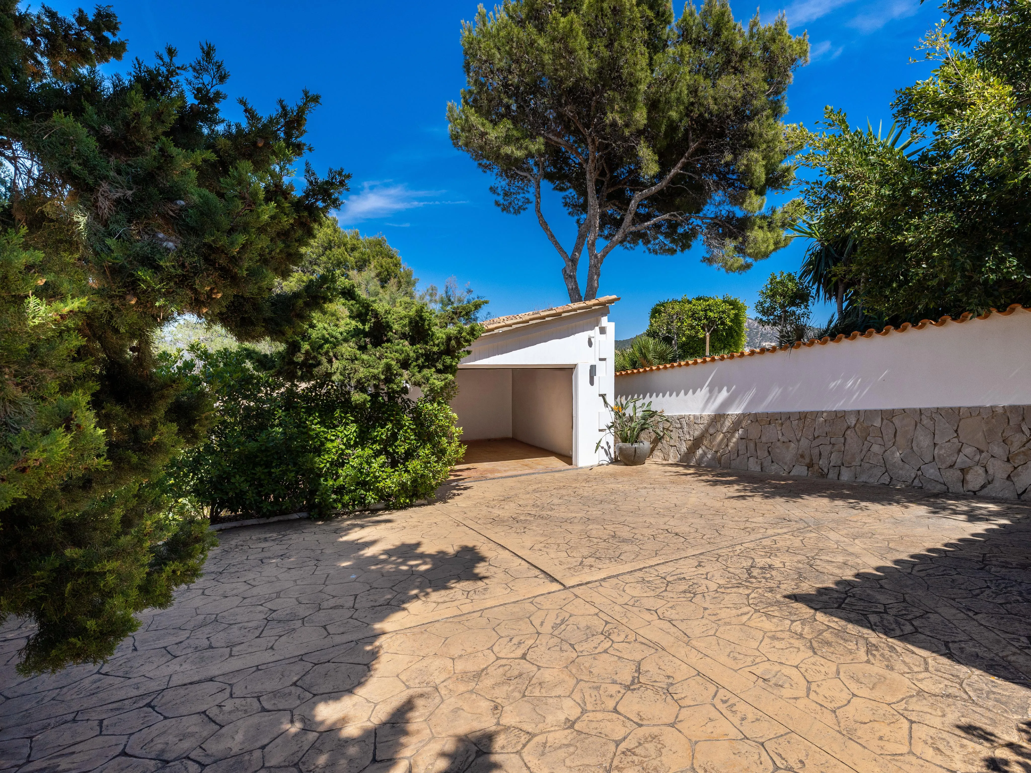 Villa in stile beach-house con vista sul porto e sul mare-19