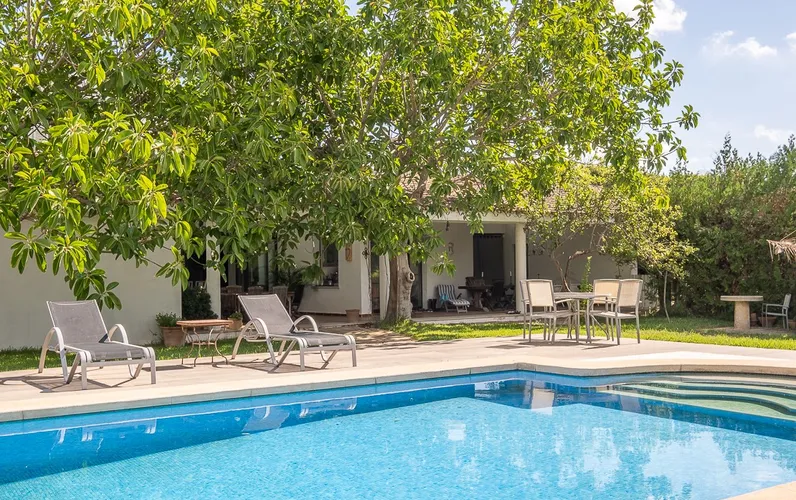 Landhaus in Alcudia mit Pool und Blick